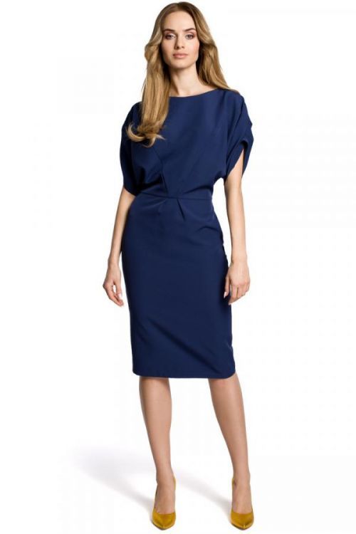 Made Of Emotion Dress M364 Navy Blue L