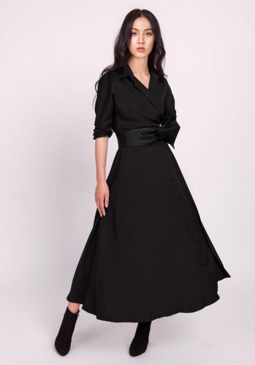Lanti Dress Suk172 Black 34
