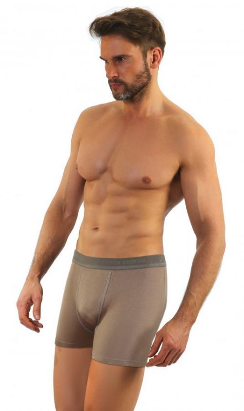 Sesto Senso Boxer Shorts Cougar Dark Beige M
