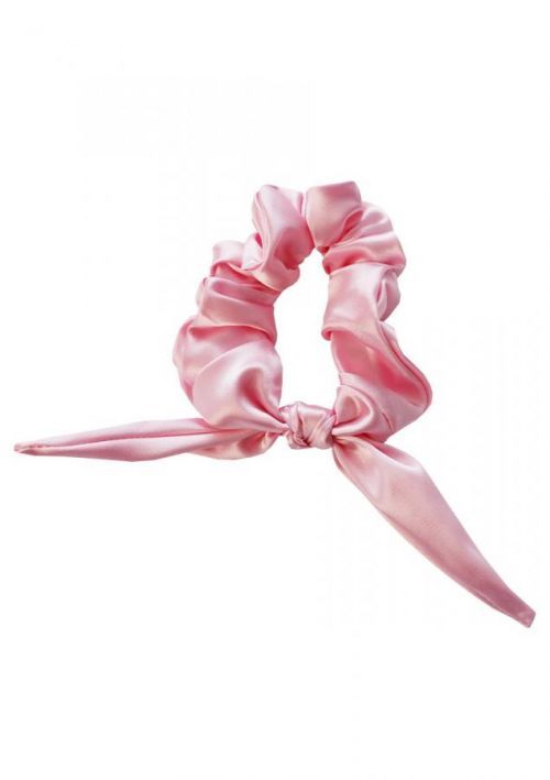 DKaren Hairband Satin Pink OS ružová