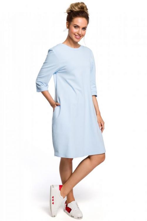 Made Of Emotion Dress M417 Light Blue L