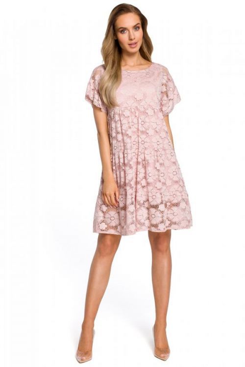 Made Of Emotion Dress M430 Pink L