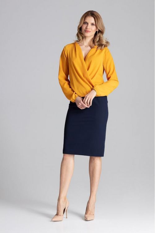 Figl Blouse M659 Mustard S