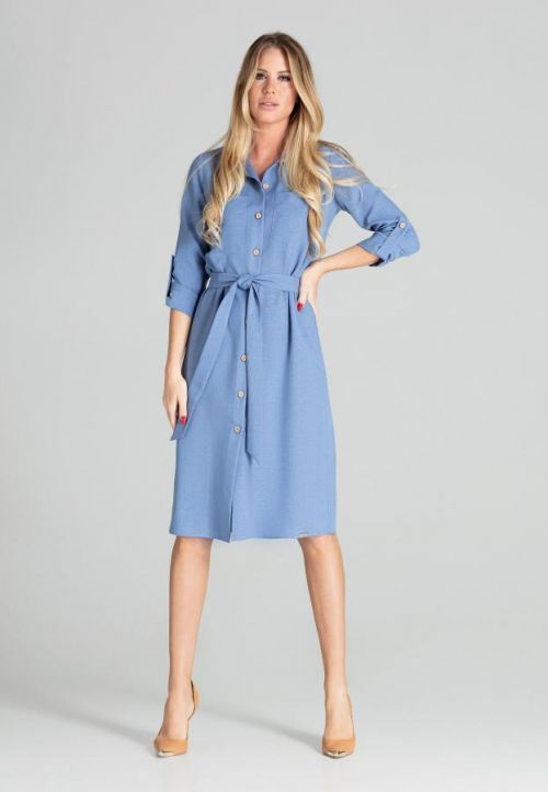 Figl Dress M701 Blue S