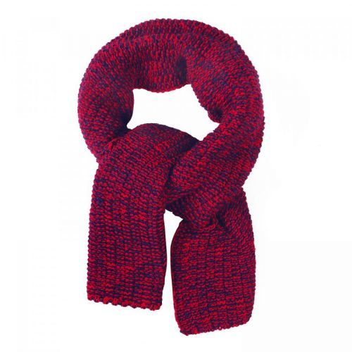 Ander 1335 Hat & Scarf Red/Grey 56