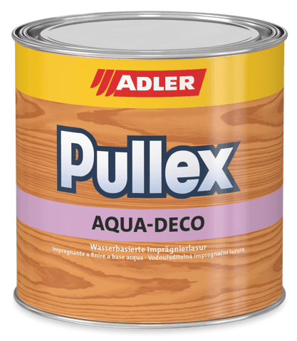 PULLEX AQUA DECO - Tenkovrstvová vodouriediteľná lazúra LW 02/2 - zeder 0,75 L