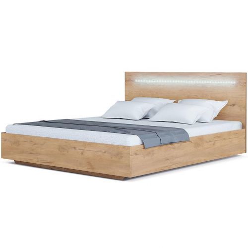 Posteľ Orlando 160x200 zlatý craft