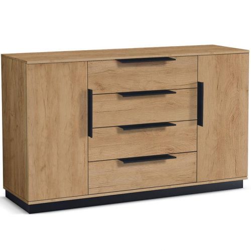 Komoda III Orlando zlatý craft 160x89x48