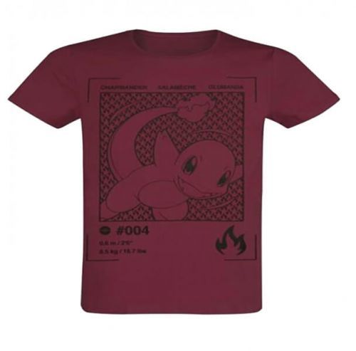 Difuzed Pokémon tričko Charmander vel. XL