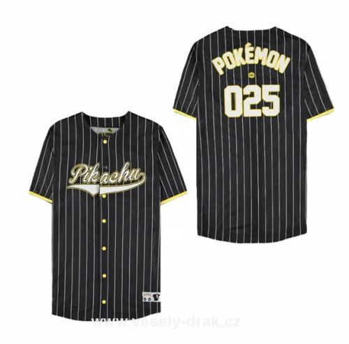 Difuzed Pokémon tričko The Pokémon Pikachu - Baseball Jersey vel. S