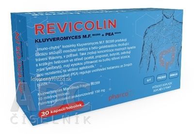 REVICOLIN cps (kvasinky Kluyveromyces + PEA) 1x30 ks