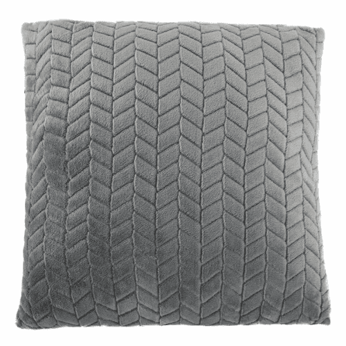 TEMPO-KONDELA OTAVE, polštář, světle šedá, 45x45