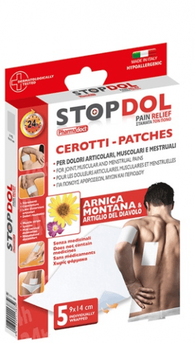 STOPDOL náplasti proti bolesti 9x14cm 5ks
