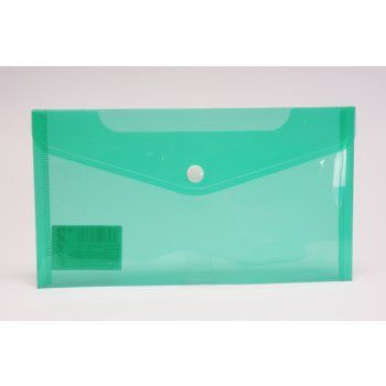Obálka DL 220x125mm PP s drukem zelená