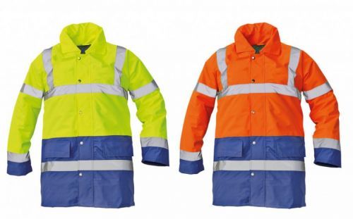 SEFTON bunda HV oranžová/navy S