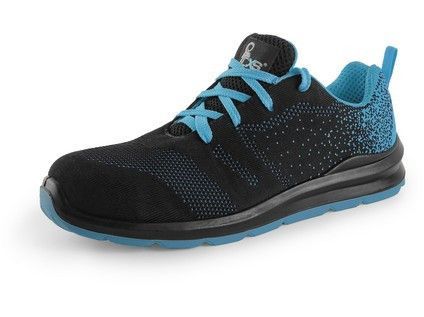 Obuv polobotka CXS TEXLINE KORNAT O1, černo-modrá, vel. 41