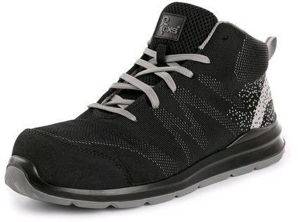 Obuv kotníková CXS TEXLINE MURTER S1P, černo-šedá, vel. 35