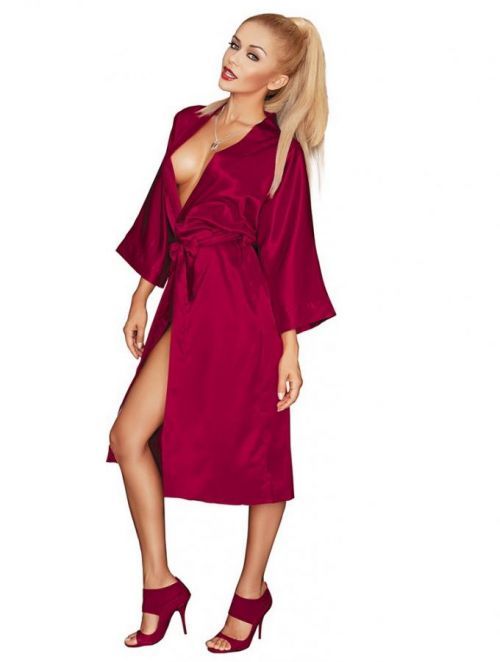 DKaren Plus Size Housecoat 115 Crimson 3XL crimson