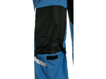 Zahradníky CXS STRETCH, 170-176cm, pánská, středně modrá-černá, vel. 54