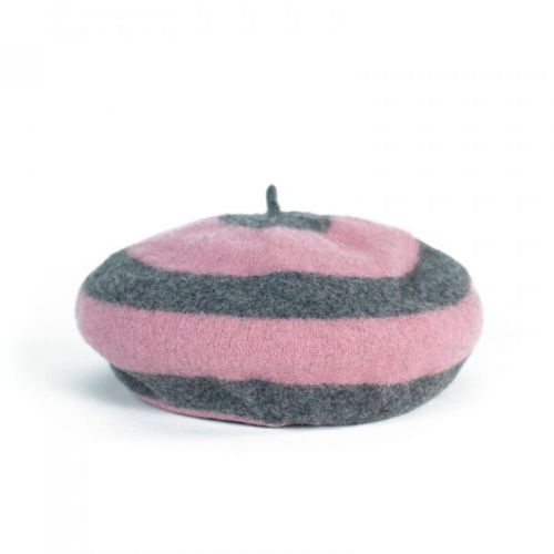 Art Of Polo Beret Cz15333 Grey/Pink UNI