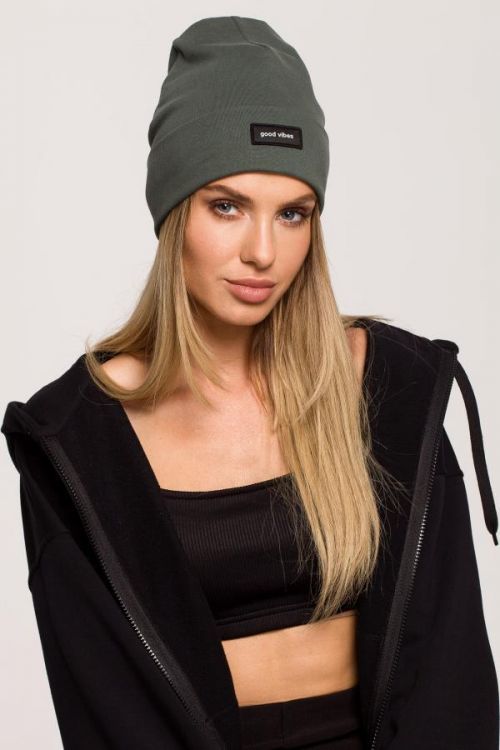 Made Of Emotion Beanie Hat M624 Military Green UNI vojenská zelená