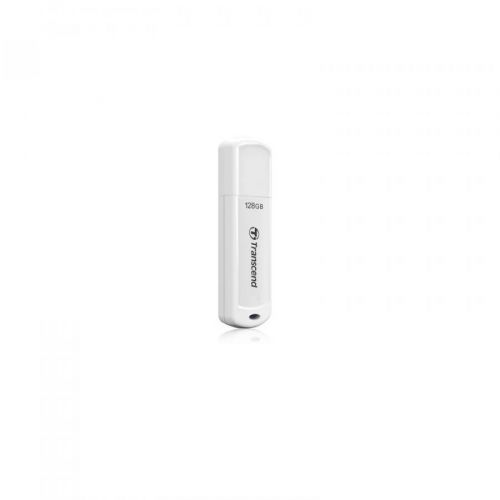 TRANSCEND Flash Disk 128GB JetFlash®730, USB 3.1 (R:80/W:25 MB/s) biely