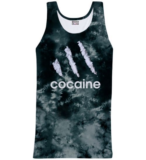 Mr. Gugu & Miss Go High Tie Dye Tank-Top Tt-W-314 2098 Blue XS