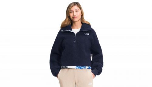The North Face W Pr Plt Shrpa Qtr Z čierne NF0A5IY73H1