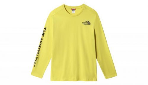 The North Face M Coordinates L/S Tee Acid Yellow žlté NF0A5IG97601