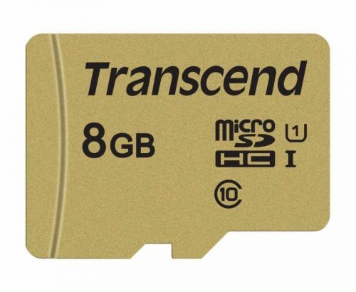 Pamäťová karta Transcend 500S microSdhc 8GB UHS-I U1 (Class 10)...