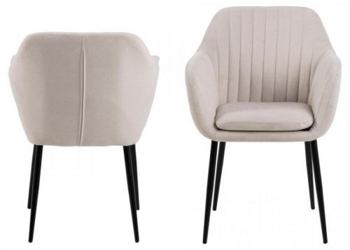 Kreslo Emilia piesok matný