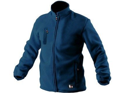 Pánska fleecová bunda OTAWA, modrá, veľ. 2XL