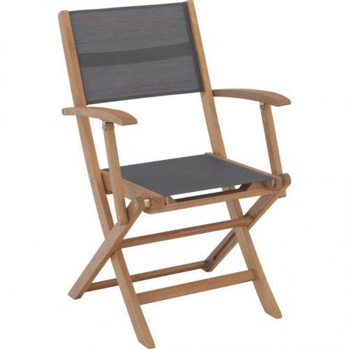 Ambia Garden ZÁHRADNÉ SKLÁPACIE KRESLO, drevo, textil