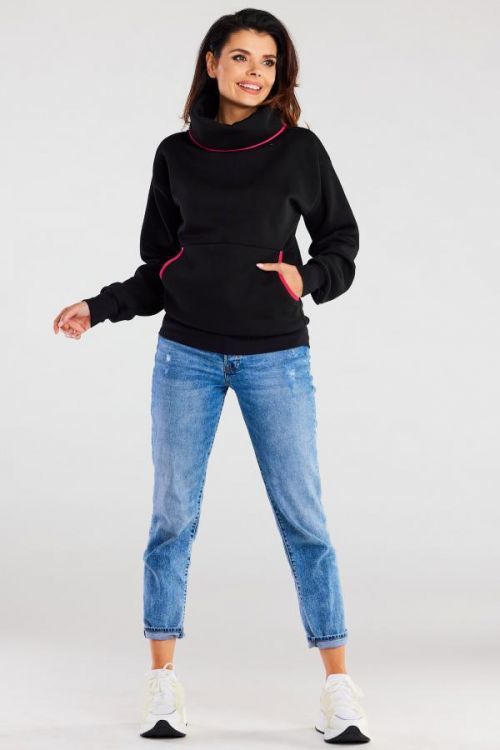 Awama Hoodie A160 Black S / M