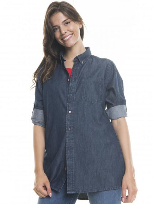 Big Star Longsleeve Shirt 145676 Dark Jeans-603 S