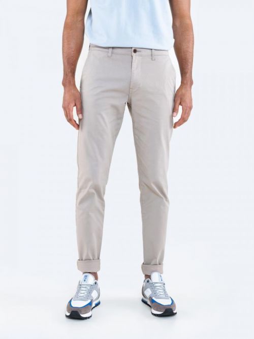 Big Star Slim Trousers 110871 Light brown Woven-805 W36/L34