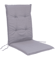 Poduška na vysoké záhradné kreslo RUSTICO HOCH (50431-712) sivá Sungarden