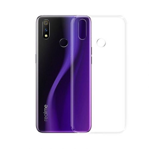 Puzdro Ultra Clear TPU pre Realme 3 Pro  - Transparentná KP12713