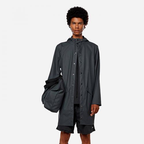 Rains Long Jacket 12020 SLATE