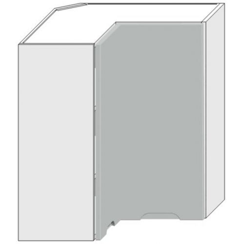 Skrinka do kuchyne Zoya Wrn Pl svetlo šedá mat/biely