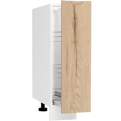 Kuchynská skrinka Zoya D20 Cargo + košík  Dub Halifax/Biely