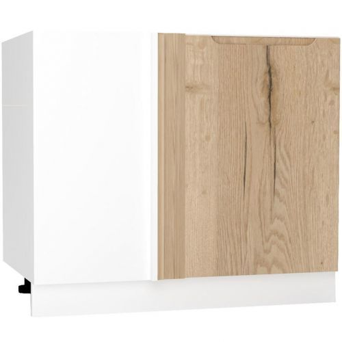 Kuchynská skrinka Zoya Dnp Pl Dub Halifax/Biely