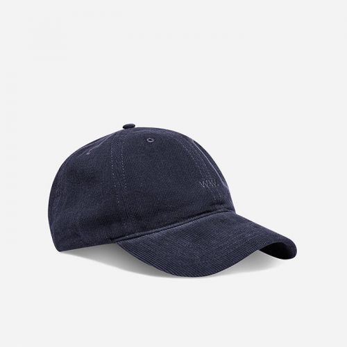 Wood Wood Low Profile Corduroy Cap 12130810-9016 NAVY