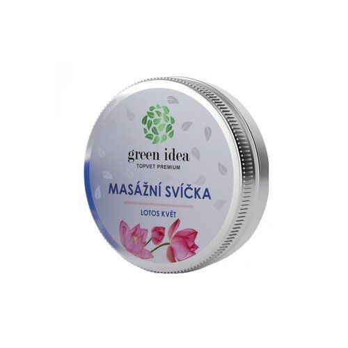 Topvet Masážna sviečka Lotos kvet, 30 ml