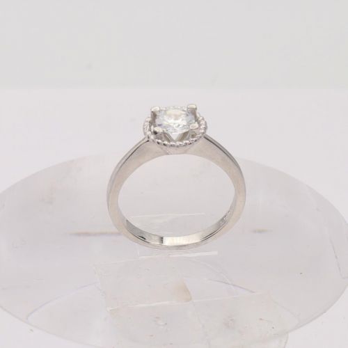 Strieborný prsteň 86071