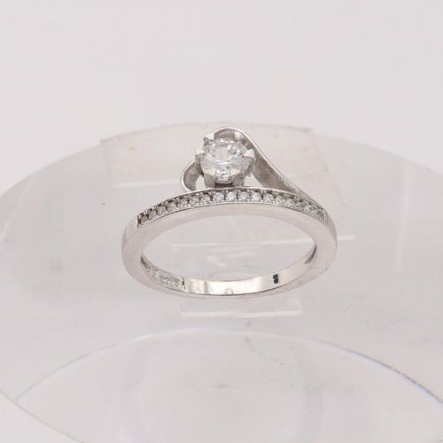 Strieborný prsteň 86094