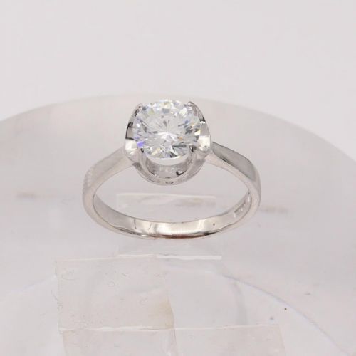 Strieborný prsteň 86111