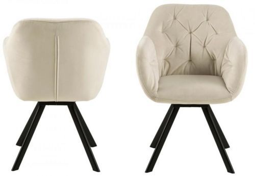 Kreslo Lola pieskovo matné