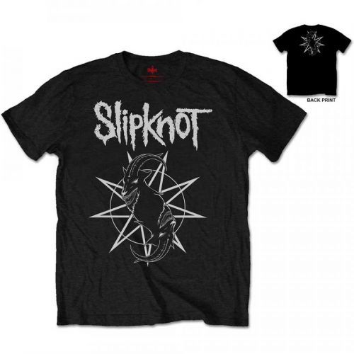 Slipknot tričko Goat Star Logo Čierna XXL