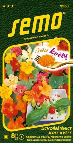 SEMO Kapucínka väčšia Jedlé kvety